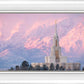 Payson Temple Winter Evening