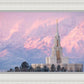 Payson Temple Winter Evening