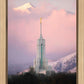 Mount Timpanogos Temple Winter Peaks