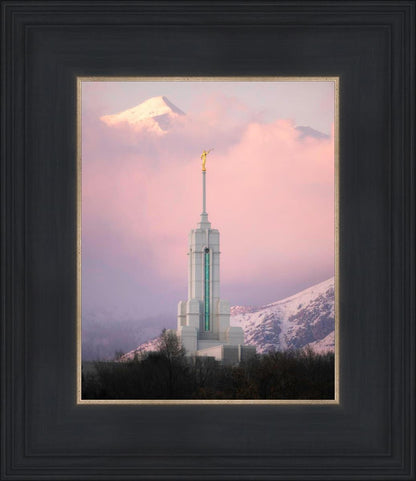 Mount Timpanogos Temple Winter Peaks