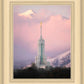 Mount Timpanogos Temple Winter Peaks