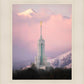 Mount Timpanogos Temple Winter Peaks