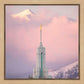 Mount Timpanogos Temple Winter Peaks