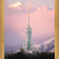 Mount Timpanogos Temple Winter Peaks