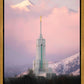 Mount Timpanogos Temple Winter Peaks