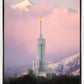 Mount Timpanogos Temple Winter Peaks