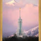 Mount Timpanogos Temple Winter Peaks