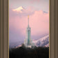 Mount Timpanogos Temple Winter Peaks