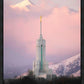 Mount Timpanogos Temple Winter Peaks