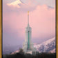 Mount Timpanogos Temple Winter Peaks