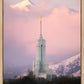 Mount Timpanogos Temple Winter Peaks