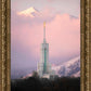 Mount Timpanogos Temple Winter Peaks