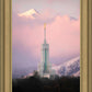 Mount Timpanogos Temple Winter Peaks