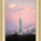 Mount Timpanogos Temple Winter Peaks
