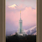Mount Timpanogos Temple Winter Peaks