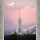 Mount Timpanogos Temple Winter Peaks