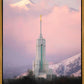 Mount Timpanogos Temple Winter Peaks