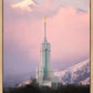 Mount Timpanogos Temple Winter Peaks