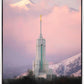 Mount Timpanogos Temple Winter Peaks