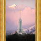 Mount Timpanogos Temple Winter Peaks