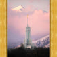 Mount Timpanogos Temple Winter Peaks