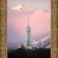 Mount Timpanogos Temple Winter Peaks
