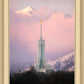 Mount Timpanogos Temple Winter Peaks