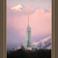 Mount Timpanogos Temple Winter Peaks