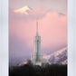 Mount Timpanogos Temple Winter Peaks