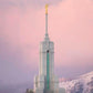 Mount Timpanogos Temple Winter Peaks