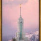 Mount Timpanogos Temple Winter Peaks
