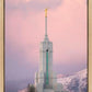 Mount Timpanogos Temple Winter Peaks