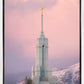 Mount Timpanogos Temple Winter Peaks