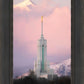 Mount Timpanogos Temple Winter Peaks
