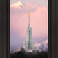 Mount Timpanogos Temple Winter Peaks