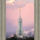 Mount Timpanogos Temple Winter Peaks