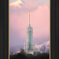 Mount Timpanogos Temple Winter Peaks