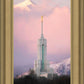 Mount Timpanogos Temple Winter Peaks