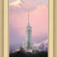 Mount Timpanogos Temple Winter Peaks