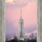 Mount Timpanogos Temple Winter Peaks