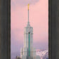 Mount Timpanogos Temple Winter Peaks