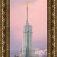 Mount Timpanogos Temple Winter Peaks