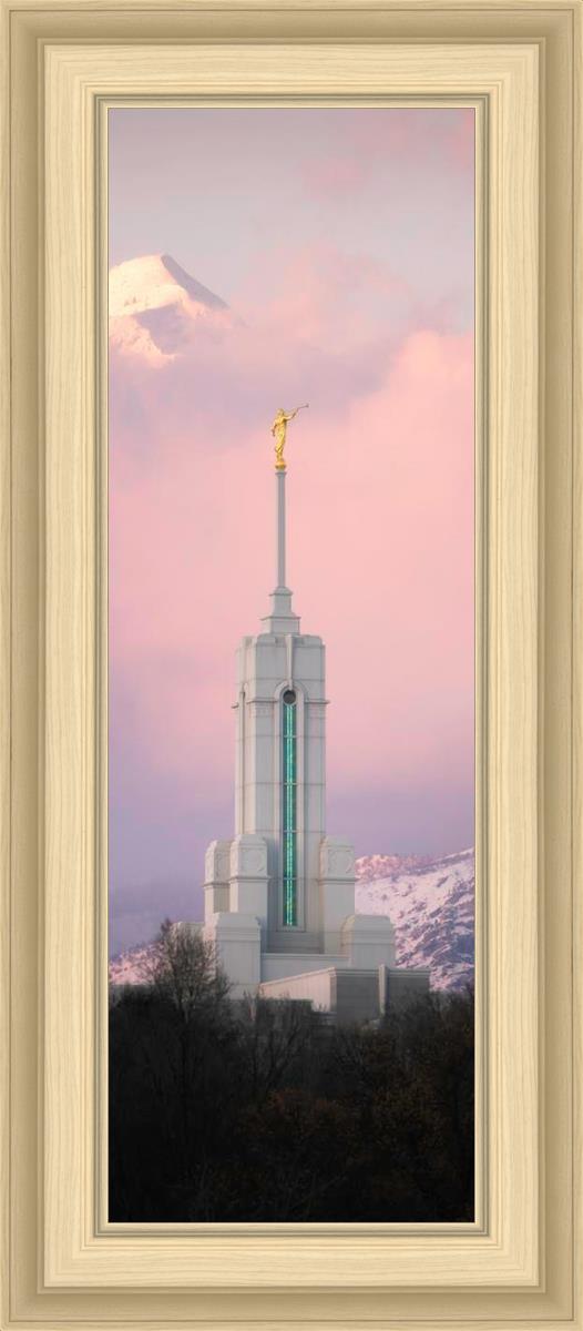 Mount Timpanogos Temple Winter Peaks