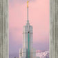 Mount Timpanogos Temple Winter Peaks