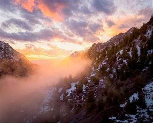 American Fork Canyon From Mutual Dell Gallery Wrap