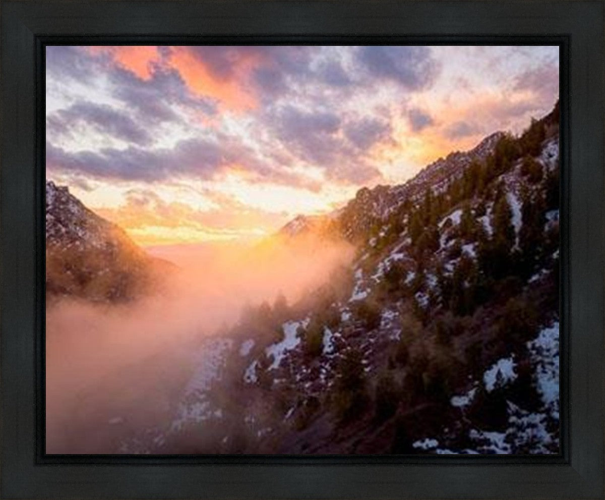 American Fork Canyon From Mutual Dell Gallery Wrap