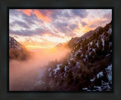 American Fork Canyon From Mutual Dell