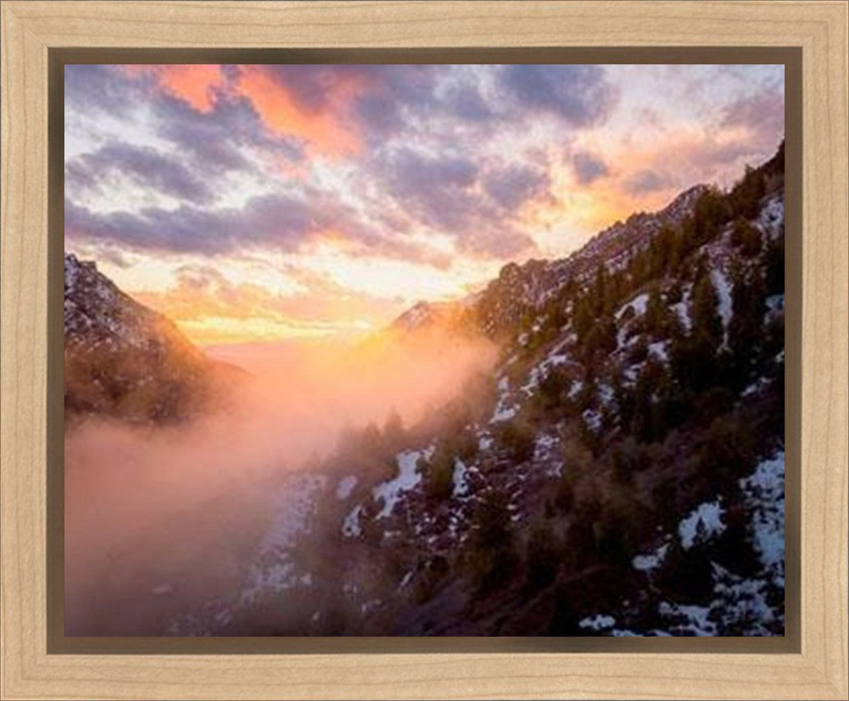 American Fork Canyon From Mutual Dell Gallery Wrap