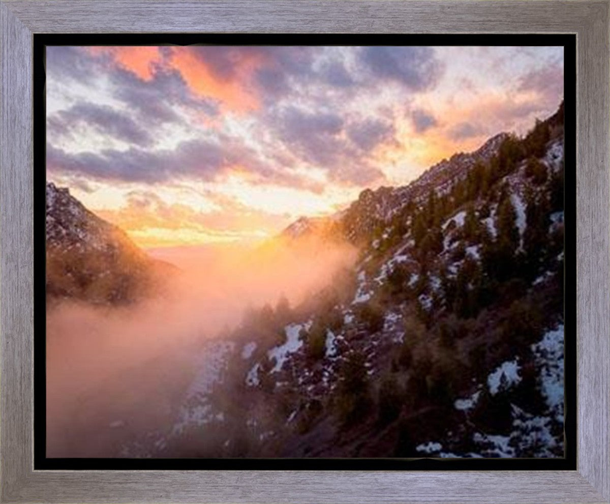 American Fork Canyon From Mutual Dell Gallery Wrap
