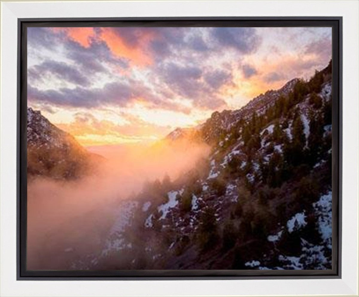 American Fork Canyon From Mutual Dell Gallery Wrap